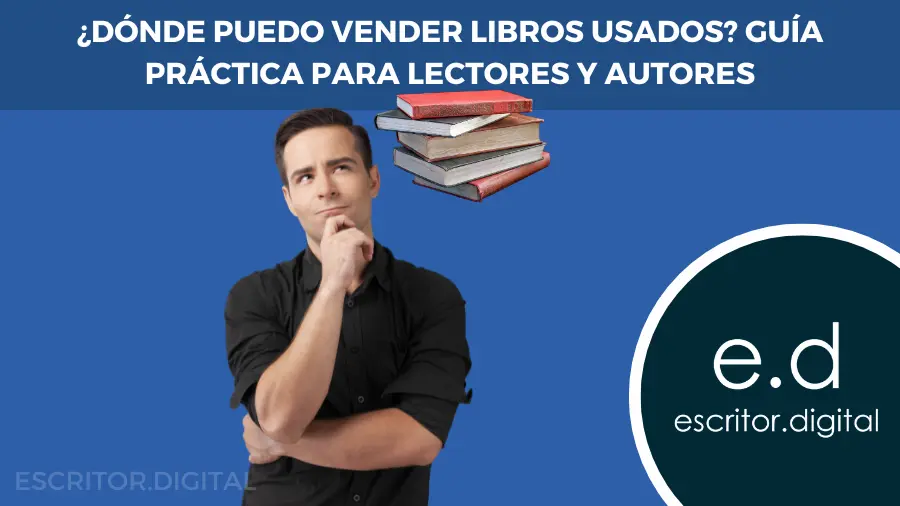¿Donde puedo vender libros usados Guia practica para lectores y autores